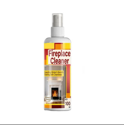 🔥Fireplace Glass Cleaner - Soot Remover Spray100ml With Towel