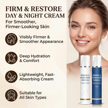 Tightening And Repairing Formula For Face And Neck Day And Night Cream 50ML(Day & Night Set)