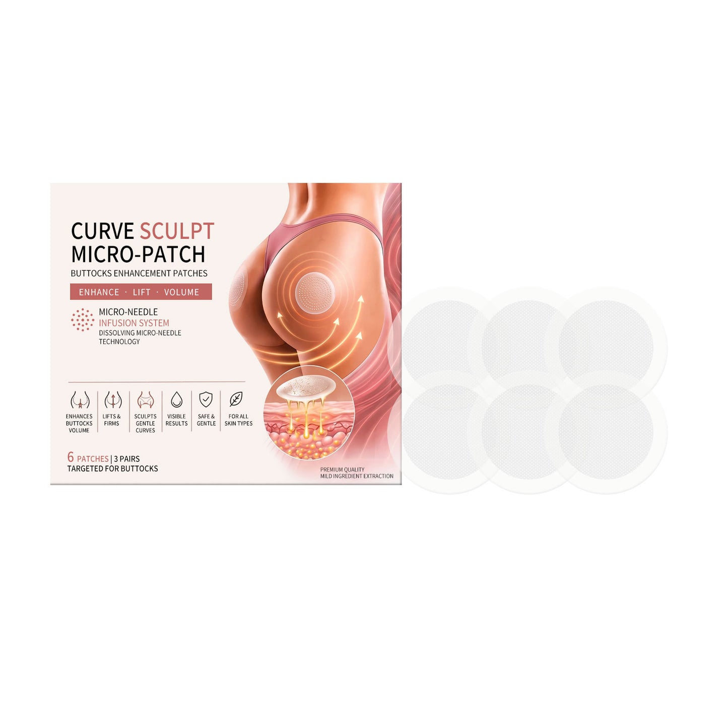 Braveba-Hip Skin Care Patch #Smooth Skin#✨